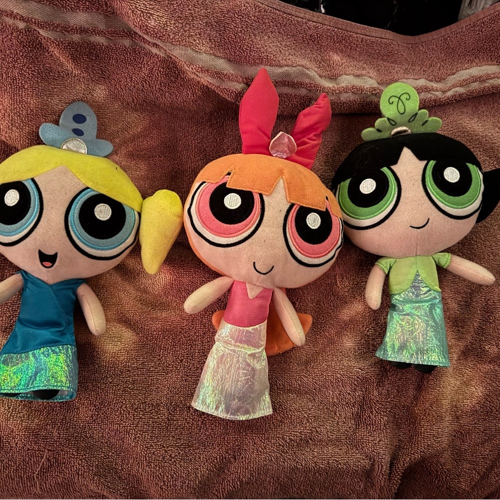 Powerpuff Girls plush set from 2000’s
